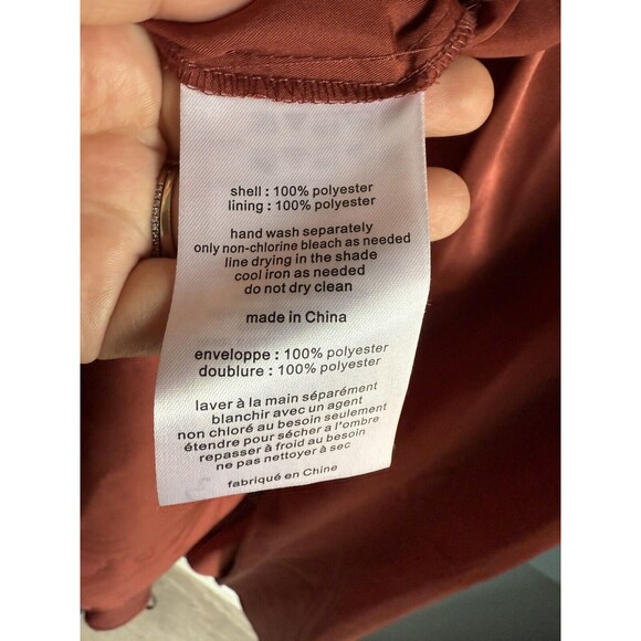 GALINA SIGNATURE Bridesmaid Dress Sz 18 Cinnamon STYLE# GS290017 David’s Bridal - Picture 7 of 8